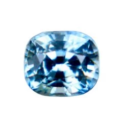 Natural Blue Green Sapphire – Cushion Cut, 0.60 Ct, Unheated