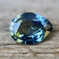 Natural Blue Green Sapphire – Pear Cut, 0.60 Carat -Sapphire Pal Shop natural blue green sapphire pear cut 060 caratsapphirepal 649805