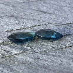 Natural Blue Green Sapphires Pair -Sapphire Pal Shop natural blue green sapphires pairsapphirepal 621376