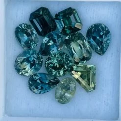 Natural Blue Green Sapphires Set Of Gemstones -Sapphire Pal Shop natural blue green sapphires set of gemstonessapphirepal 629561