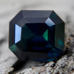 Natural Blue Green Sapphire | 3.06 Carat | Octagon Cut -Sapphire Pal Shop natural blue green sapphiresapphirepal 134963