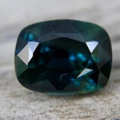 Natural Blue Green Sapphire | Cushion Cut | 4.45 Carat -Sapphire Pal Shop natural blue green sapphiresapphirepal 292279