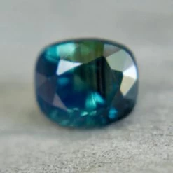 Natural Blue Green Sapphire – 1.32 Carat | Cushion Cut -Sapphire Pal Shop natural blue green sapphiresapphirepal 383170
