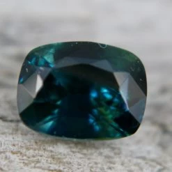 Natural Blue Green Sapphire | Cushion Cut | 4.45 Carat -Sapphire Pal Shop natural blue green sapphiresapphirepal 569833