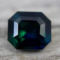 Natural Blue Green Sapphire | 3.06 Carat | Octagon Cut -Sapphire Pal Shop natural blue green sapphiresapphirepal 591463