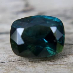Natural Blue Green Sapphire | Cushion Cut | 4.45 Carat -Sapphire Pal Shop natural blue green sapphiresapphirepal 636353