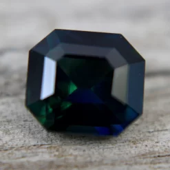 Natural Blue Green Sapphire | 3.06 Carat | Octagon Cut -Sapphire Pal Shop natural blue green sapphiresapphirepal 746368