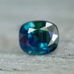 Natural Blue Green Sapphire – 1.32 Carat | Cushion Cut -Sapphire Pal Shop natural blue green sapphiresapphirepal 799061