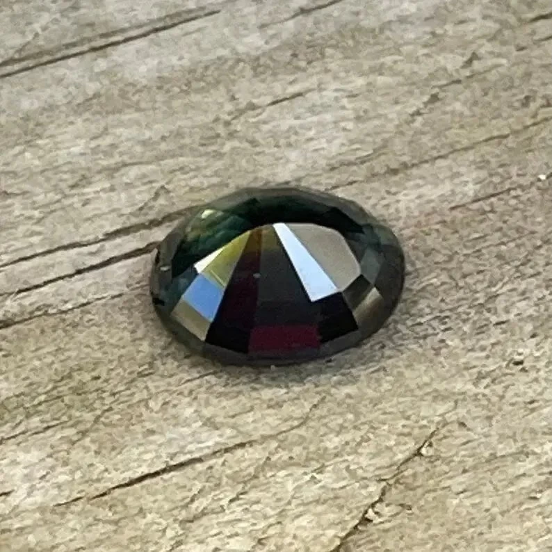 Natural Blue Green Teal Sapphire 7 Natural Blue Green Teal Sapphire - Image 7