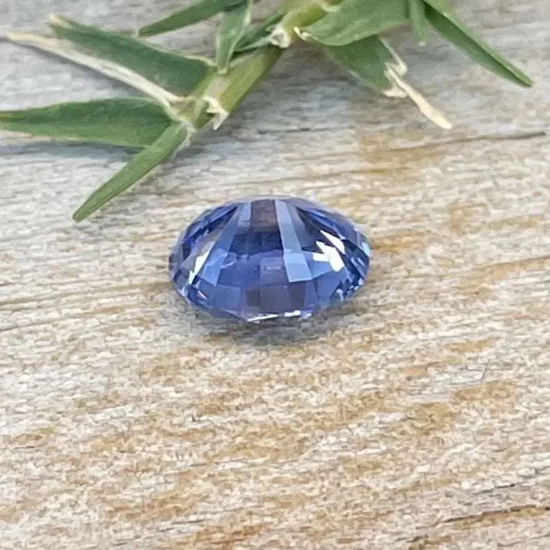 Natural Blue Sapphire – 1.14 Carat Oval Cut | Ceylon | Untreated 2 Natural Blue Sapphire – 1.14 Carat Oval Cut | Ceylon | Untreated - Image 2