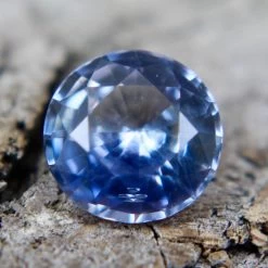Natural Blue Sapphire – 1.19 Carat Round Cut From Ceylon