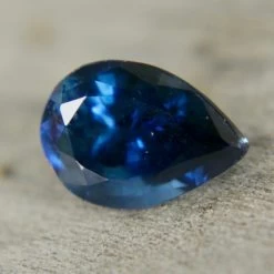 Natural Blue Sapphire – 1.30 Carat Pear Cut | Unheated Ceylon Gemstone -Sapphire Pal Shop natural blue sapphire 130 carat pear cut unheated ceylon gemstonesapphirepal 114377