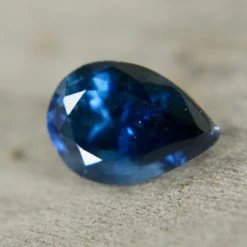 Natural Blue Sapphire – 1.30 Carat Pear Cut | Unheated Ceylon Gemstone -Sapphire Pal Shop natural blue sapphire 130 carat pear cut unheated ceylon gemstonesapphirepal 773351