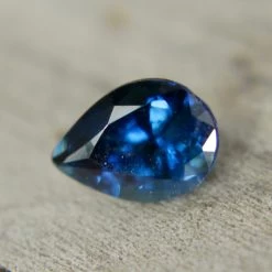 Natural Blue Sapphire – 1.30 Carat Pear Cut | Unheated Ceylon Gemstone -Sapphire Pal Shop natural blue sapphire 130 carat pear cut unheated ceylon gemstonesapphirepal 863942
