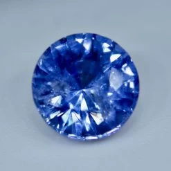 Natural Blue Sapphire – 2.61 Carat Round Cut From Ceylon
