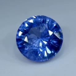 Natural Blue Sapphire – 2.61 Carat Round Cut From Ceylon -Sapphire Pal Shop natural blue sapphire 261 carat round cut from ceylonsapphirepal 868339