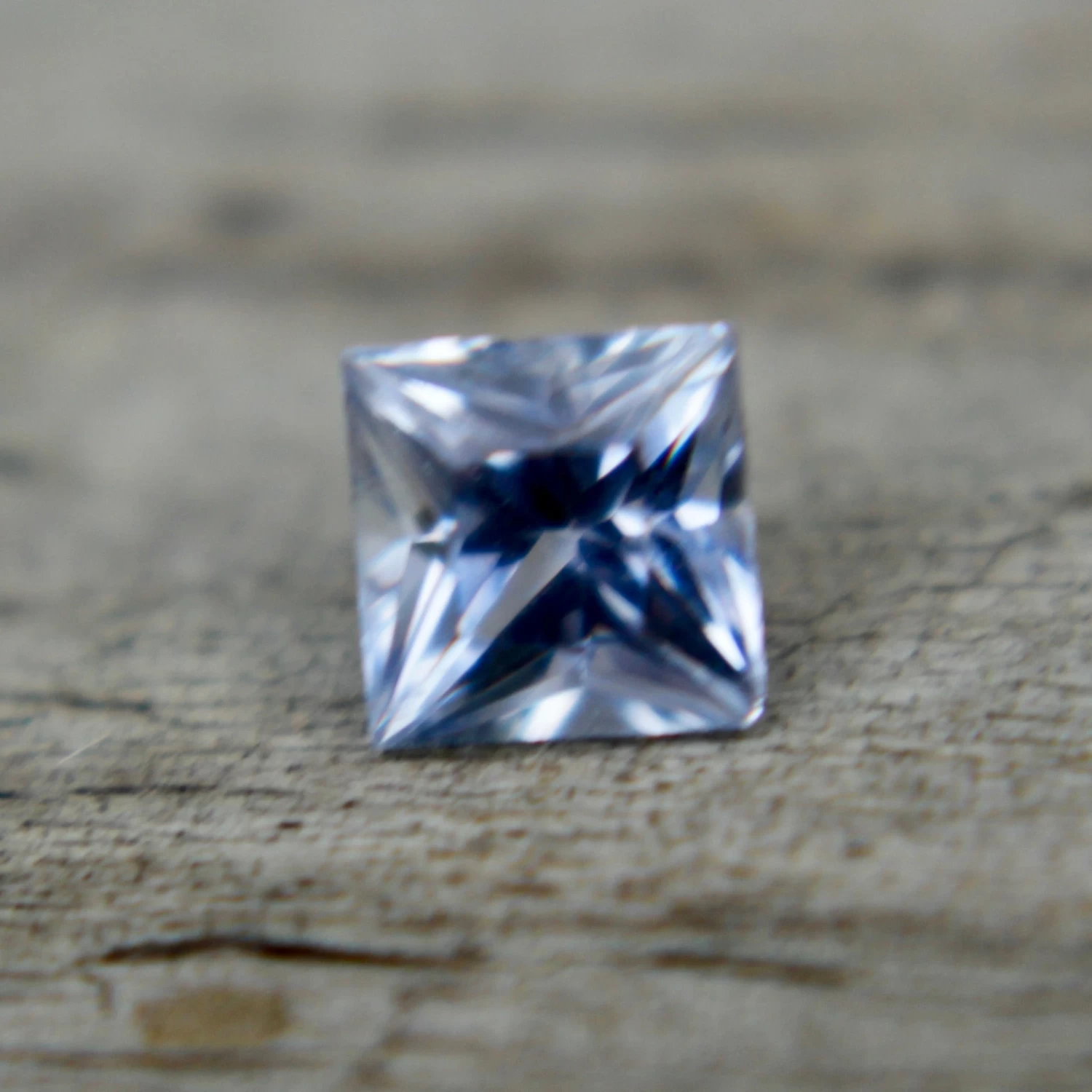 Natural Blue Sapphire – 0.45 Carat Princess Cut 7 Natural Blue Sapphire – 0.45 Carat Princess Cut - Image 7