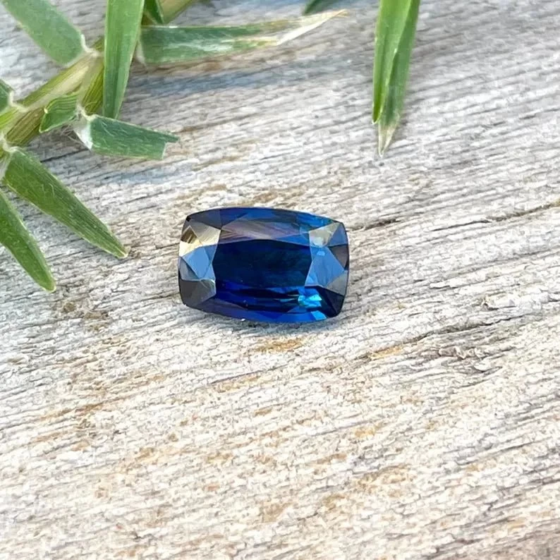Natural Blue Sapphire | Cushion Cut | 0.85 Carat | Ceylon 3 Natural Blue Sapphire | Cushion Cut | 0.85 Carat | Ceylon - Image 3