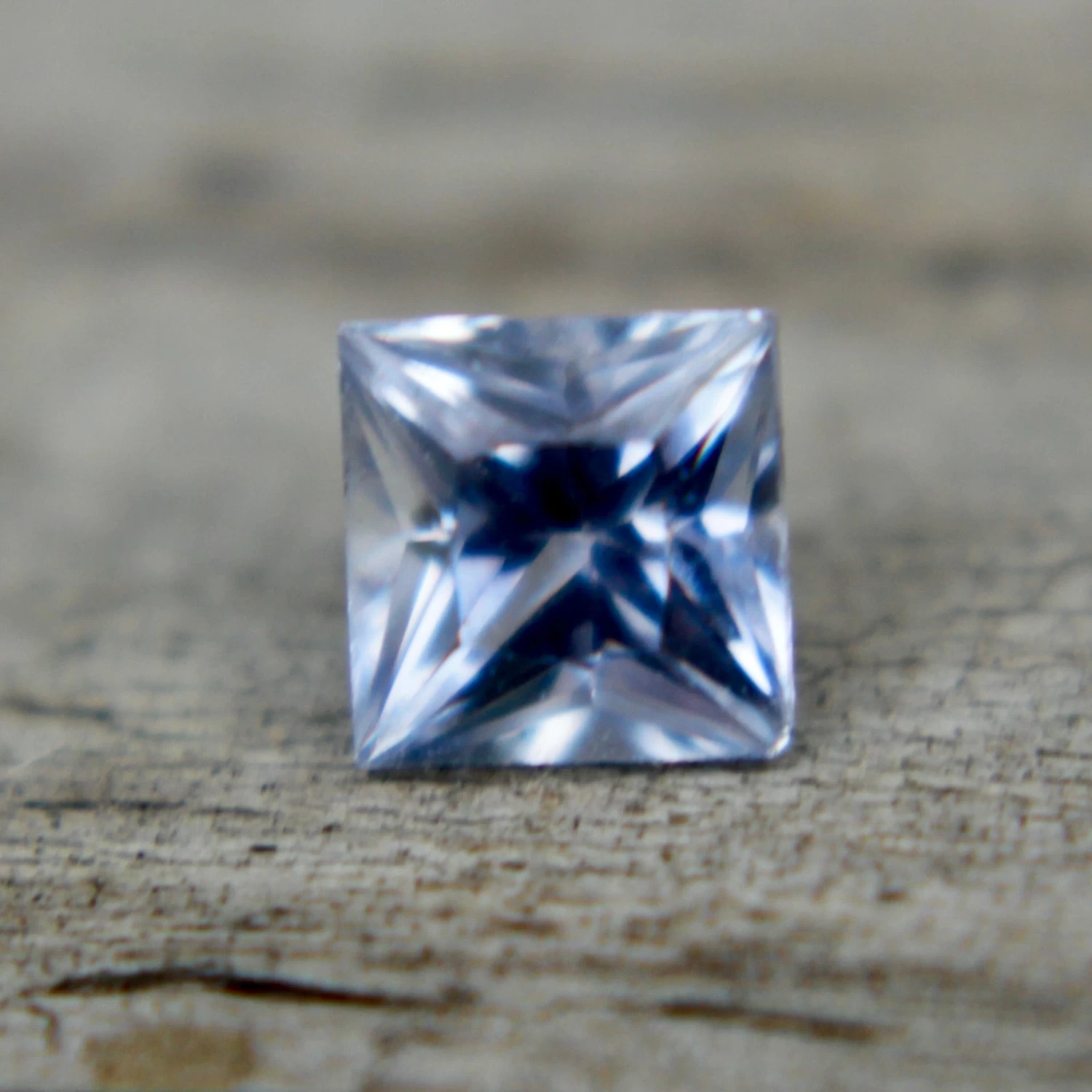 Natural Blue Sapphire – 0.45 Carat Princess Cut 8 Natural Blue Sapphire – 0.45 Carat Princess Cut - Image 8