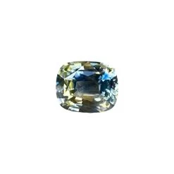Natural Blue Yellow Sapphire – 1.89 Carat Cushion Cut | Bi-Coloured | Ceylon Origin