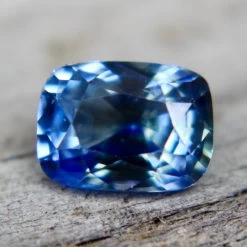 Natural Bi-Coloured Sapphire – Blue Yellow | Cushion Cut -Sapphire Pal Shop natural blue yellow sapphiresapphirepal 768608