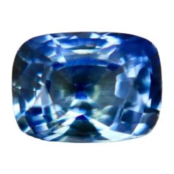 Natural Bi-Coloured Sapphire – Blue Yellow | Cushion Cut