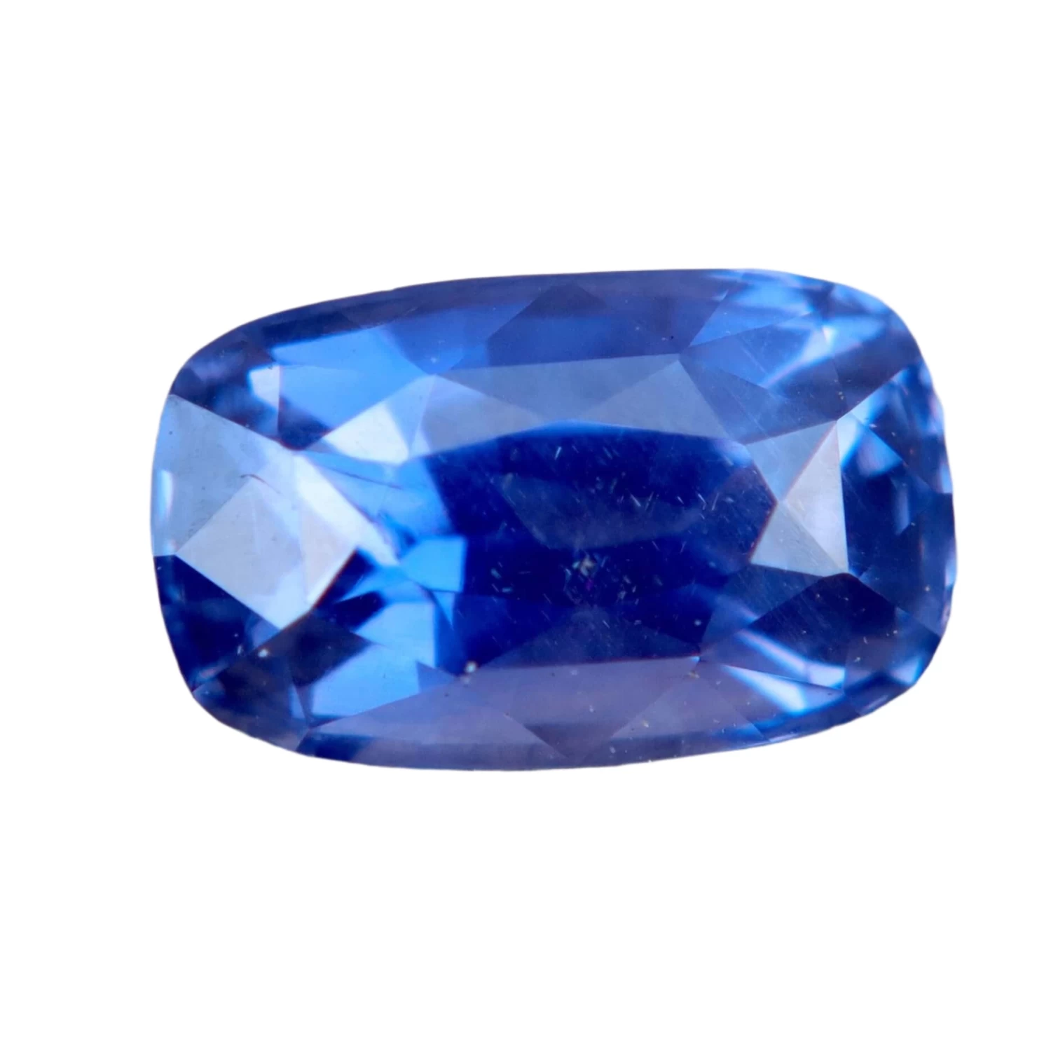 Natural Bluish Purple Sapphire – 1.55ct Cushion Cut | Unheated Ceylon Gemstone 1 Natural Bluish Purple Sapphire – 1.55ct Cushion Cut | Unheated Ceylon Gemstone