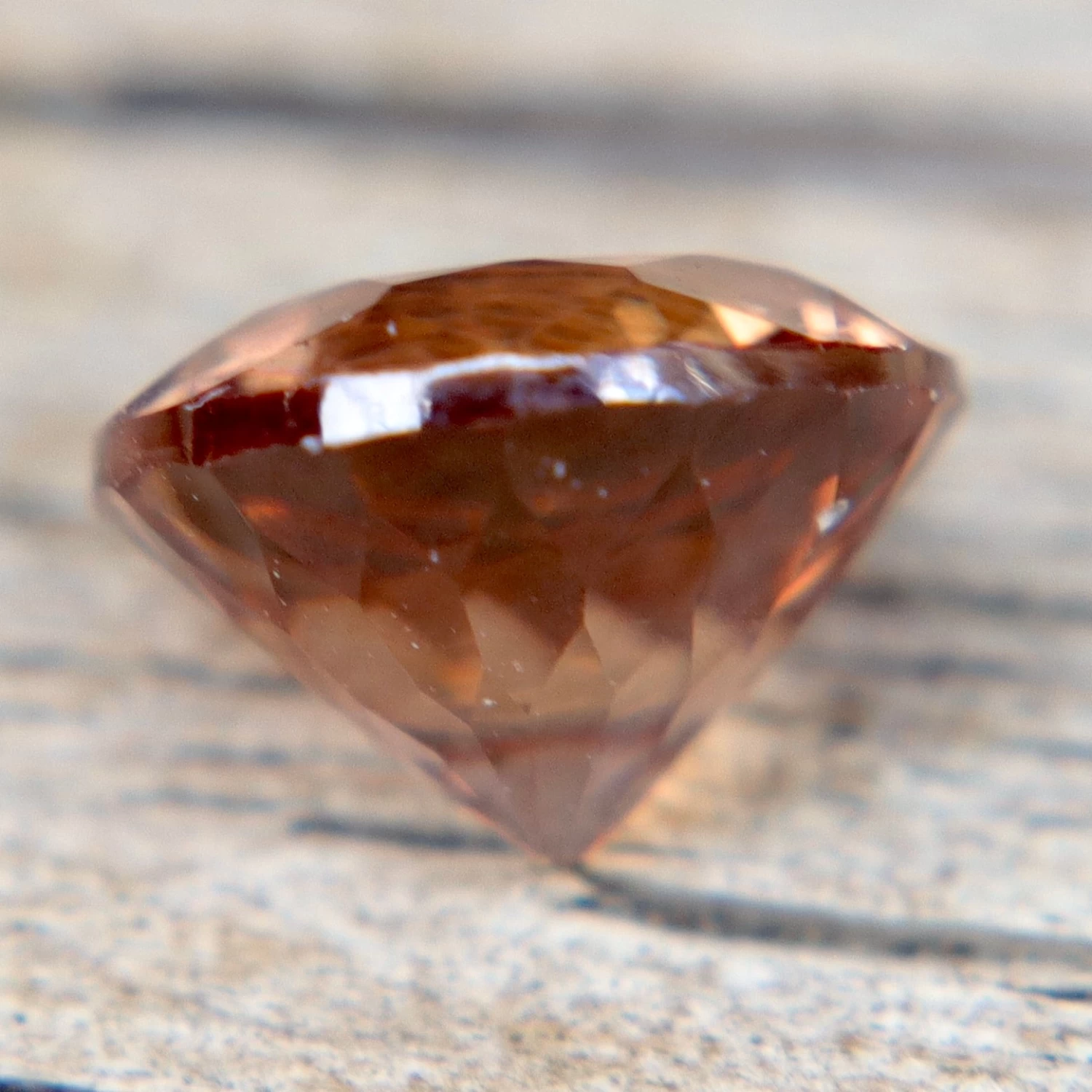 Natural Brown Zircon – 1.52 Carat Round Cut | Eye Clean | Ceylon Origin 3 Natural Brown Zircon – 1.52 Carat Round Cut | Eye Clean | Ceylon Origin - Image 3