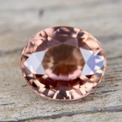 Natural Brown Zircon – 2.66 Carat Oval Cut From Ceylon