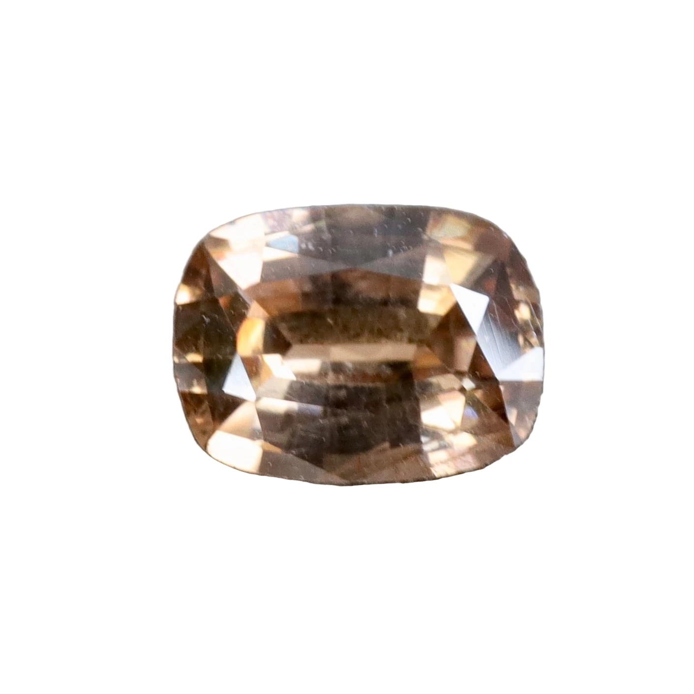 Natural Brown Zircon | Cushion Cut | 2.17 Carat 1 Natural Brown Zircon | Cushion Cut | 2.17 Carat
