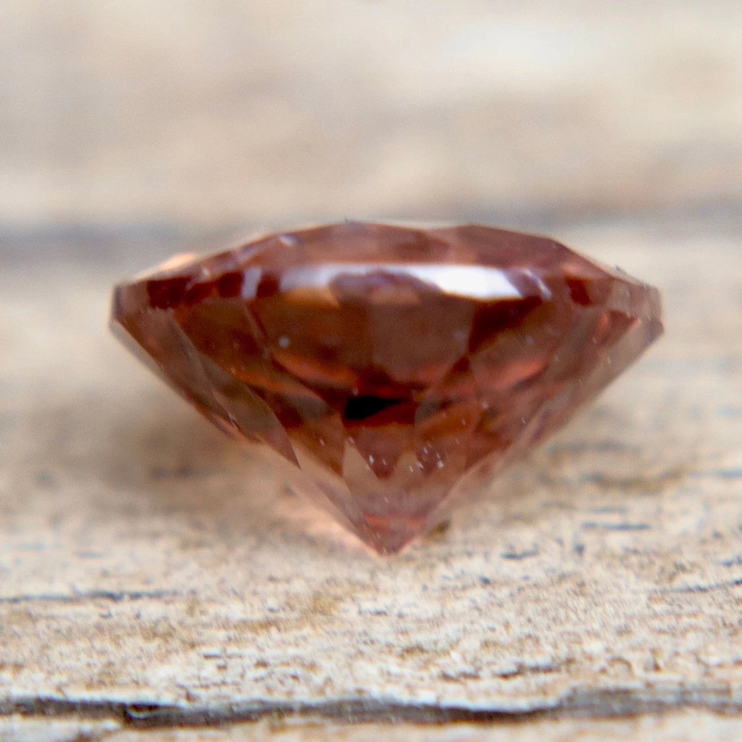 π€ Natural Brown Zircon β Round Cut 3 π€ Natural Brown Zircon β Round Cut - Image 3