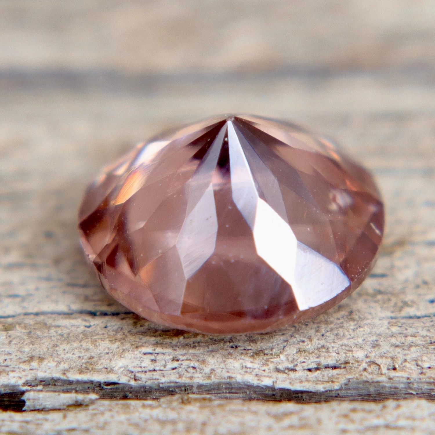 π€ Natural Brown Zircon β Round Cut 2 π€ Natural Brown Zircon β Round Cut - Image 2