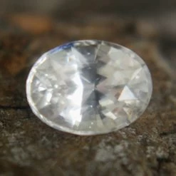 Natural Ceylon White Sapphire – 0.91 Carat Oval Cut -Sapphire Pal Shop natural ceylon white sapphire 091 carat oval cutsapphirepal 124267