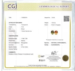 Natural Colour Change Alexandrite | Oval Cut | 1.62 Carat -Sapphire Pal Shop natural colour change alexandrite oval cut 162 caratsapphirepal 610184