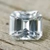 Natural Colourless Sapphire – 0.81 Carat | Asscher Cut | Unheated Gemstone For Engagement Rings