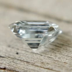 Natural Colourless Sapphire – 0.81 Carat | Asscher Cut | Unheated Gemstone For Engagement Rings -Sapphire Pal Shop natural colourless sapphire 081 carat asscher cut unheated gemstone for engagement ringssapphirepal 475744