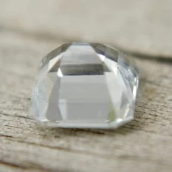 Natural Colourless Sapphire – 0.81 Carat | Asscher Cut | Unheated Gemstone For Engagement Rings -Sapphire Pal Shop natural colourless sapphire 081 carat asscher cut unheated gemstone for engagement ringssapphirepal 498537