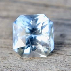 Natural Colourless Sapphire – 2.37 Carat | Octagonal Step Cut | Unheated | Ceylon Origin -Sapphire Pal Shop natural colourless sapphire 237 carat octagonal step cut unheated ceylon originsapphirepal 635092