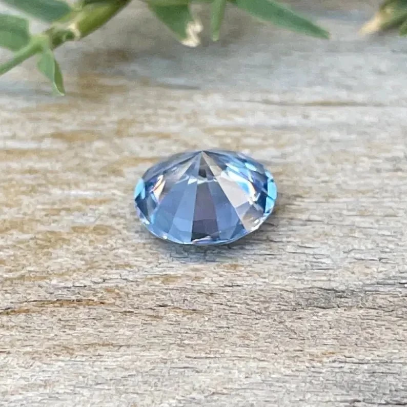 Natural Cornflower Blue Sapphire – 1.20 Carat Round Cut | Unheated Ceylon Gemstone 2 Natural Cornflower Blue Sapphire – 1.20 Carat Round Cut | Unheated Ceylon Gemstone - Image 2