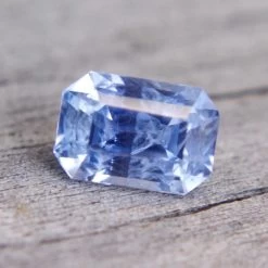 Natural Cornflower Blue Sapphire – 2.60 Carat Emerald Cut | Ceylon Sapphire For Rings