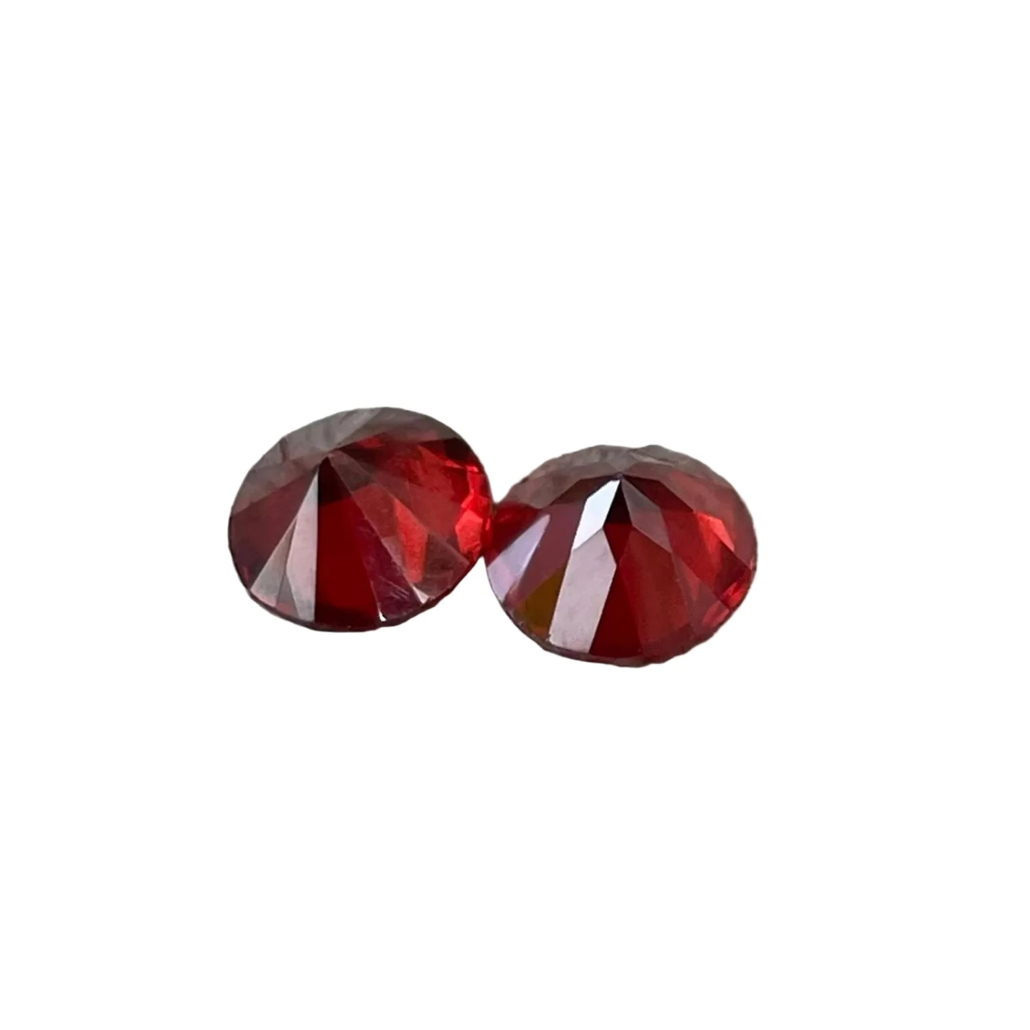 Natural Garnet Pair Of Gemstones 4 Natural Garnet Pair Of Gemstones - Image 4