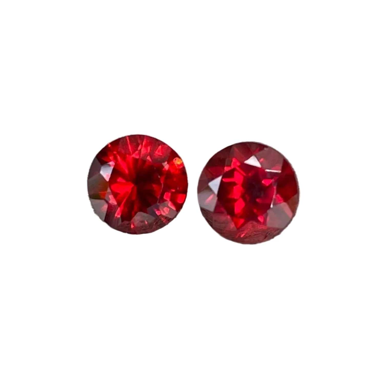 Natural Garnet Pair Of Gemstones 3 Natural Garnet Pair Of Gemstones - Image 3