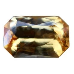 Natural Golden Yellow Sapphire – 3 Carat Cushion Cut | Unheated Ceylon Gemstone