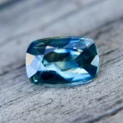 Natural Green Blue Sapphire – 0.52 Carat Cushion Cut | Unheated Madagascar Gemstone -Sapphire Pal Shop natural green blue sapphire 052 carat cushion cut unheated madagascar gemstonesapphirepal 867176