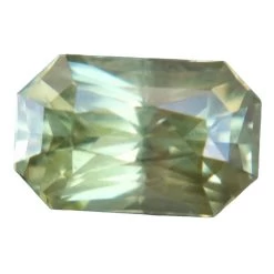 Natural Green Chrysoberyl – Emerald Cut, 1.78 Carat