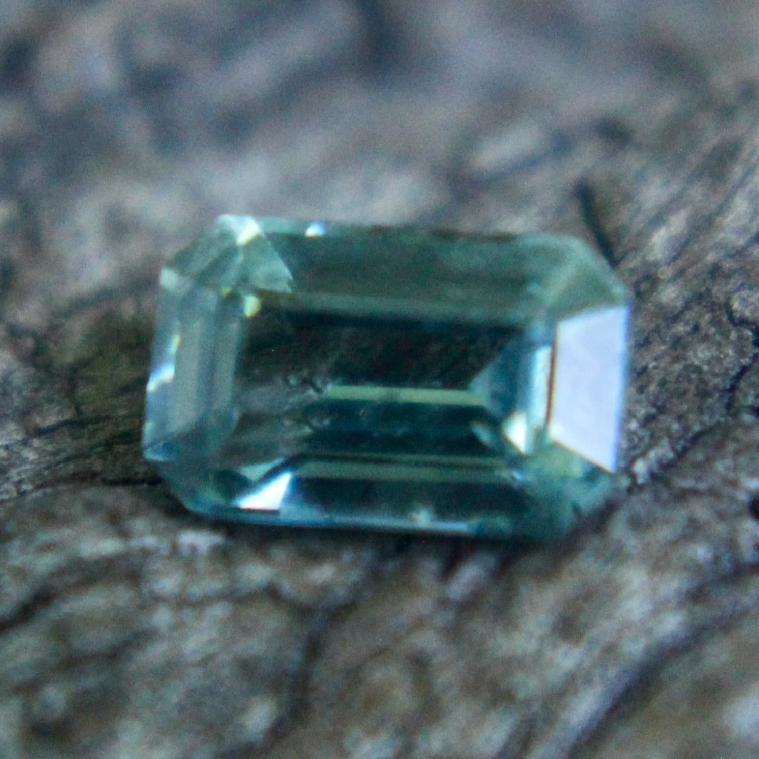 Natural Green Sapphire – 0.37 Carat | Emerald Cut | Unheated Gemstone 4 Natural Green Sapphire – 0.37 Carat | Emerald Cut | Unheated Gemstone - Image 4