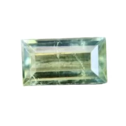Natural Green Sapphire – 0.60 Carat Baguette Cut, Unheated