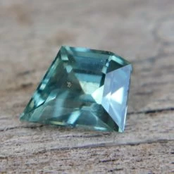Natural Green Sapphire – 0.75 Ct | Freeform Cut | Unheated | Eye Clean