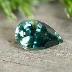 Natural Green Sapphire – 0.93 Carat Pear Cut | Unheated Australian Gemstone -Sapphire Pal Shop natural green sapphire 093 carat pear cut unheated australian gemstonesapphirepal 567093