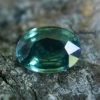 Natural Green Sapphire – 0.96 Carat | Oval Cut | Unheated | Madagascar Origin